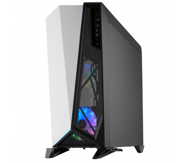 CORSAIR CARBIDE SERIES SPEC-OMEGA RGB ATX Tempered Glass Mid-Tower ATX Gaming Biala CC-9011141-WW - 440922 - zdjęcie